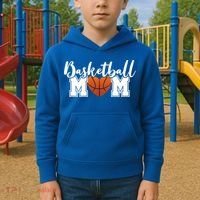 Basketball Mom Cool Gift Kids Hoodie thumb 2