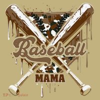Baseball Mama Camo Baseball Home Plate Ice Cream Drip Mom Hoodie thumb 7