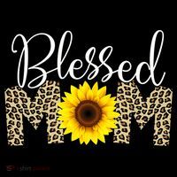 Blessed Mom Cheetah Sunflower Women's Hoodie thumb 2