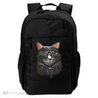 British Maine Coon Cat Portrait Backpack thumb 0