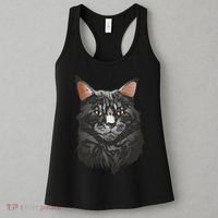 British Maine Coon Cat Portrait Women's Tank Top thumb 3