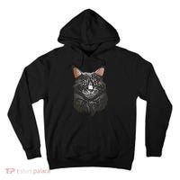 British Maine Coon Cat Portrait Tall Hoodie thumb 0