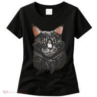 British Maine Coon Cat Portrait Women's T-Shirt thumb 0