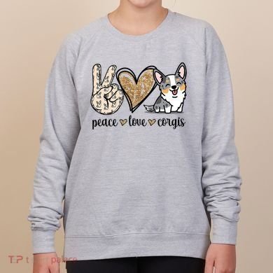 Blue Merle Corgi Gift Women's Sweatshirt