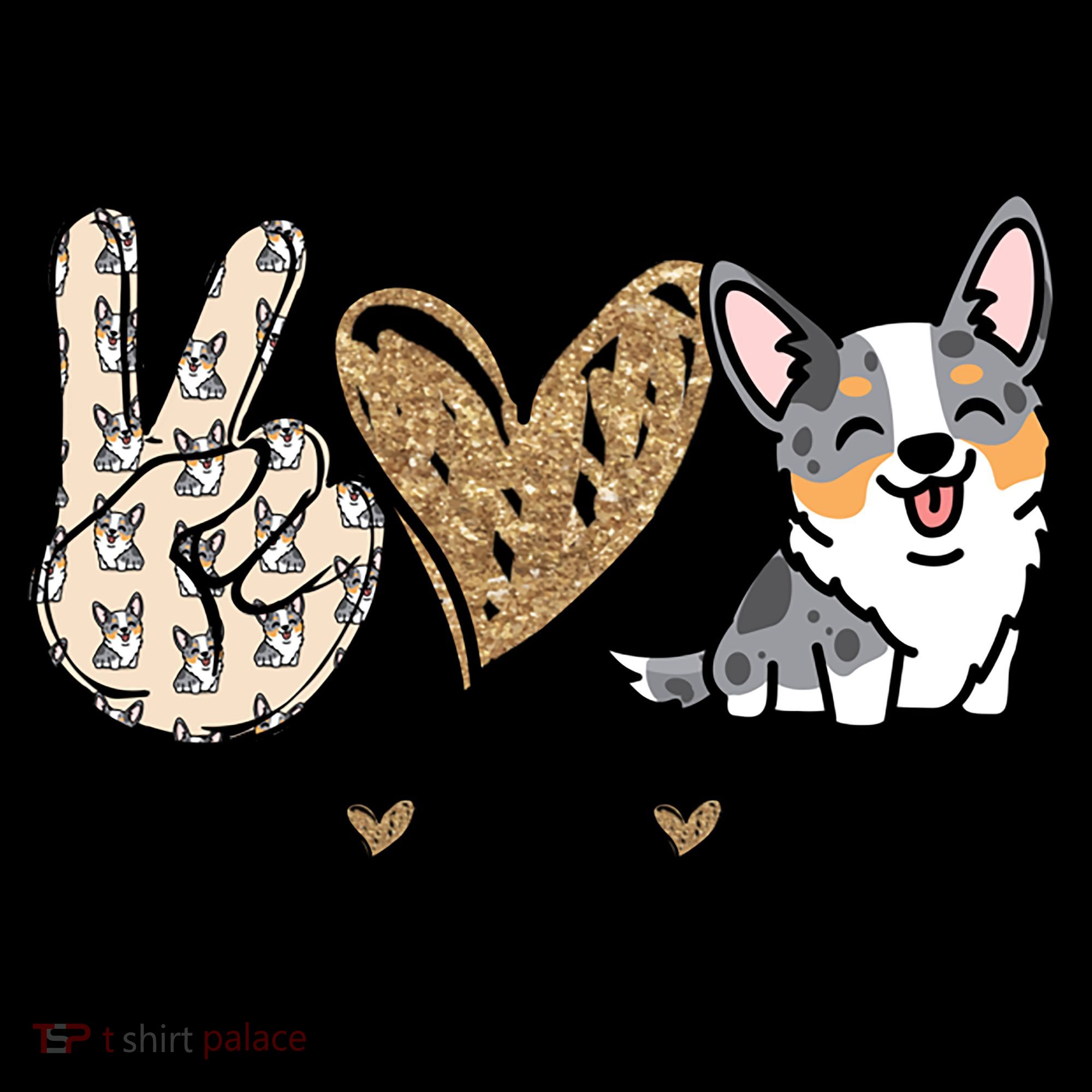 Blue Merle Corgi Gift 16oz Travel Tumbler