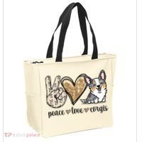 Blue Merle Corgi Gift Tote Bag thumb 2
