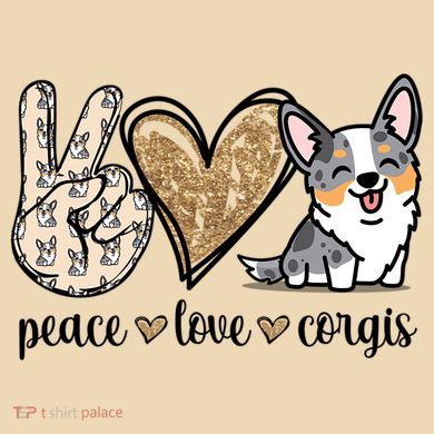 Blue Merle Corgi Gift Tote Bag