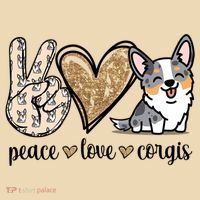 Blue Merle Corgi Gift Tote Bag thumb 4