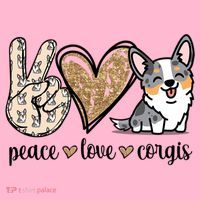 Blue Merle Corgi Gift Baby Long Sleeve Bodysuit thumb 2