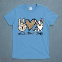 Blue Merle Corgi Gift T-Shirt thumb 4
