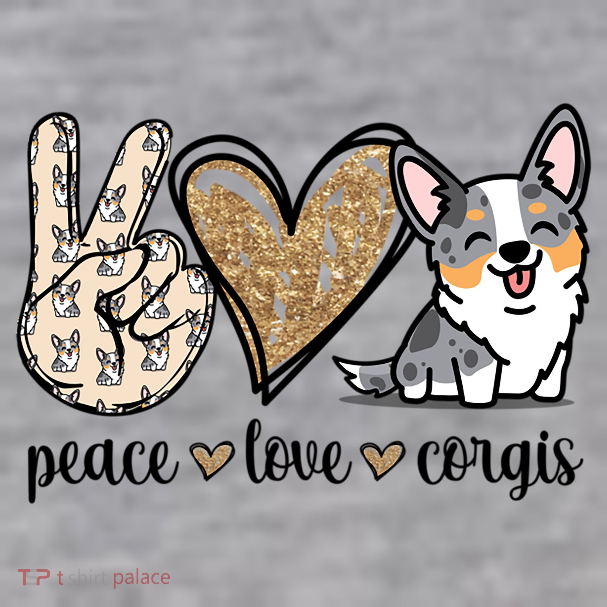 Blue Merle Corgi Gift Infant Fleece One Piece