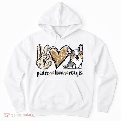 Blue Merle Corgi Gift Hoodie
