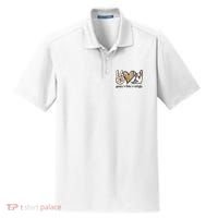 Blue Merle Corgi Gift Dry Zone Grid Polo thumb 0