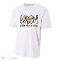 Blue Merle Corgi Gift Youth Performance Sprint T-Shirt thumb 0