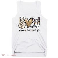 Blue Merle Corgi Gift Tank Top thumb 0