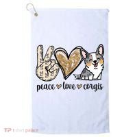 Blue Merle Corgi Gift Golf Towel thumb 0