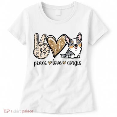Blue Merle Corgi Gift Women's T-Shirt