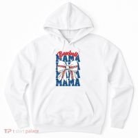 Baseball Mama Coquette Bow Game Day Baseball Mom Mother Hoodie thumb 0