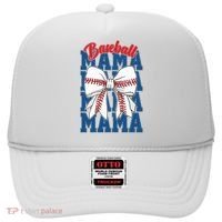 Baseball Mama Coquette Bow Game Day Baseball Mom Mother Hat thumb 0