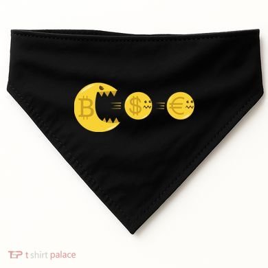 Bitcoin Monster Crypto USA-Made Doggie Bandana