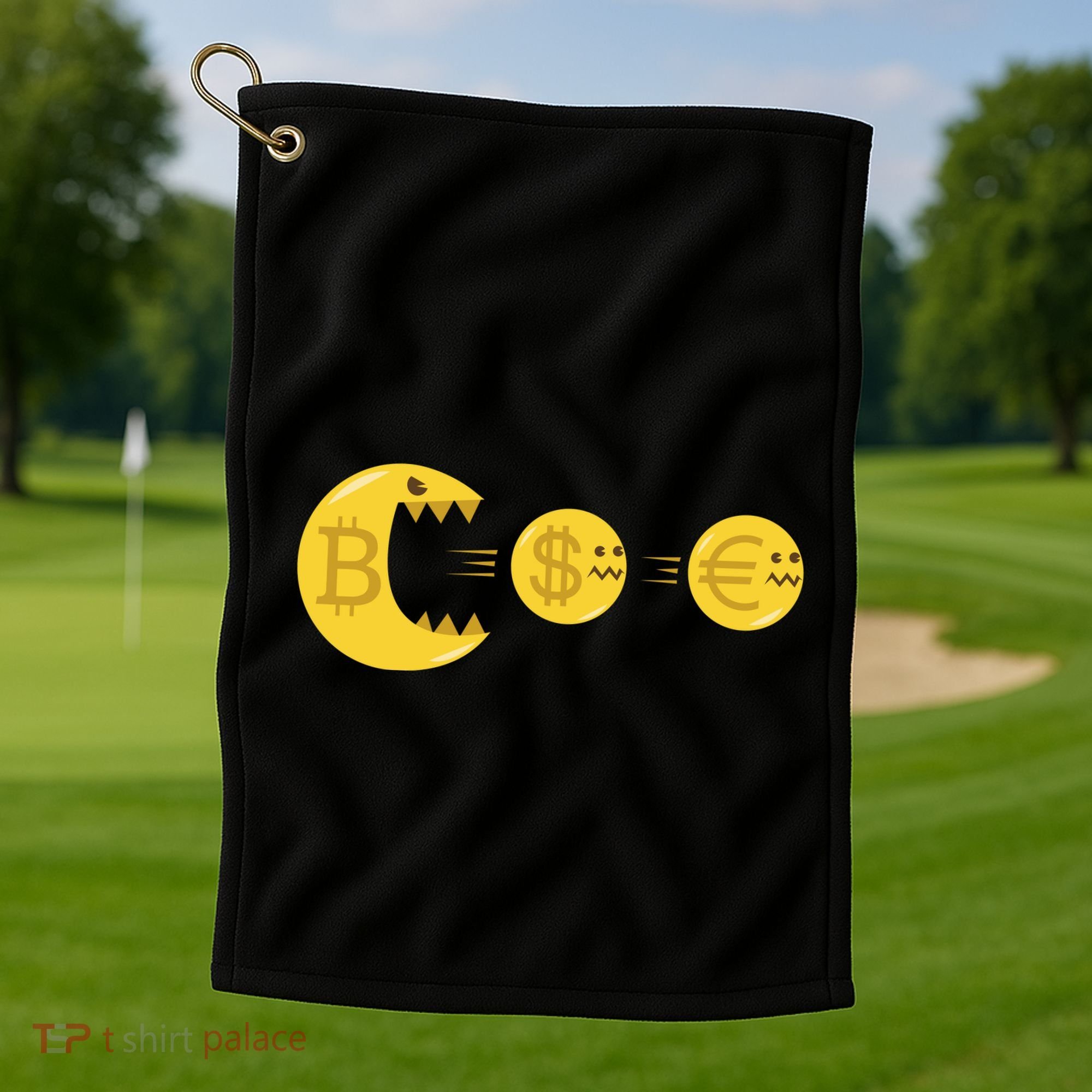 Bitcoin Monster Crypto Golf Towel