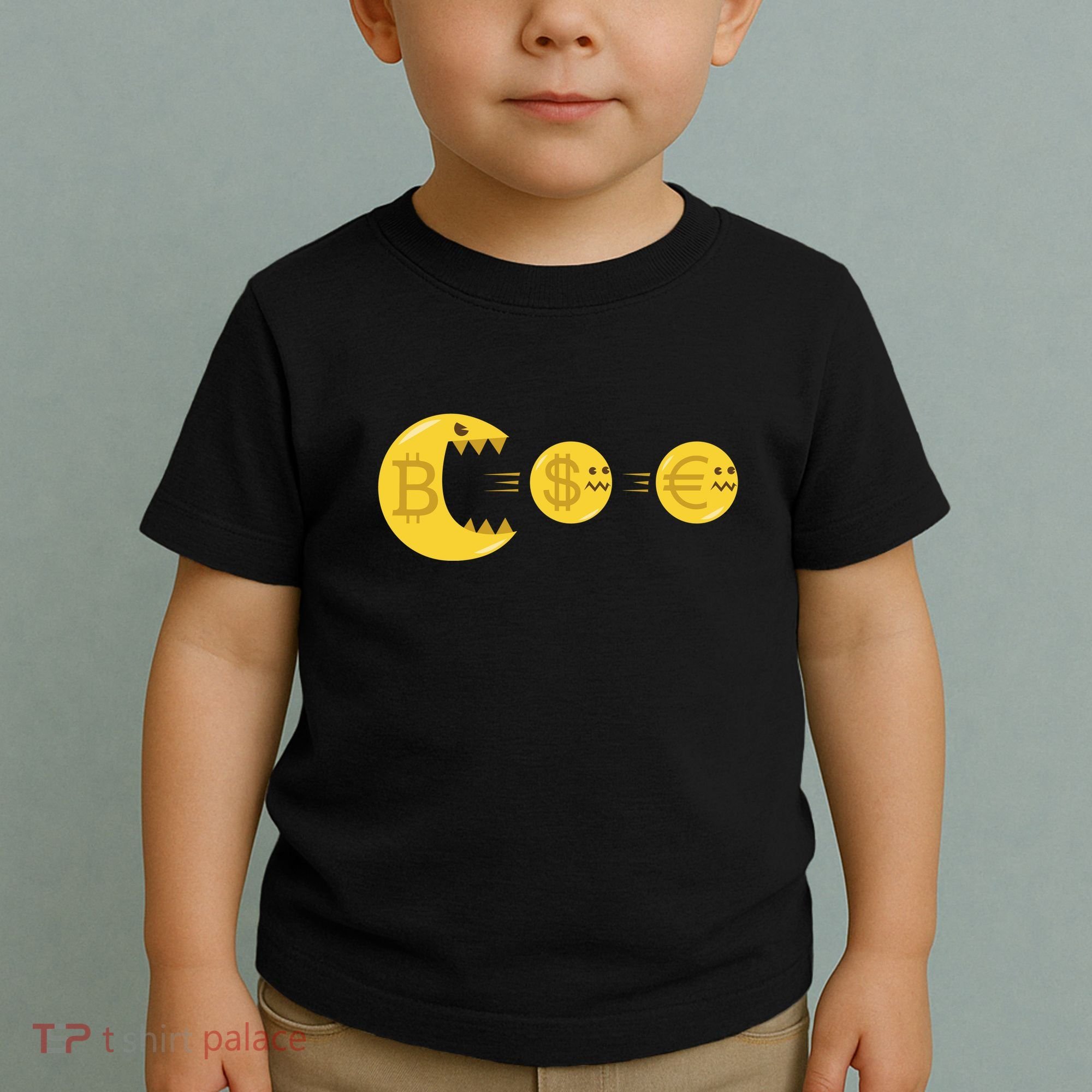Bitcoin Monster Crypto Toddler T-Shirt