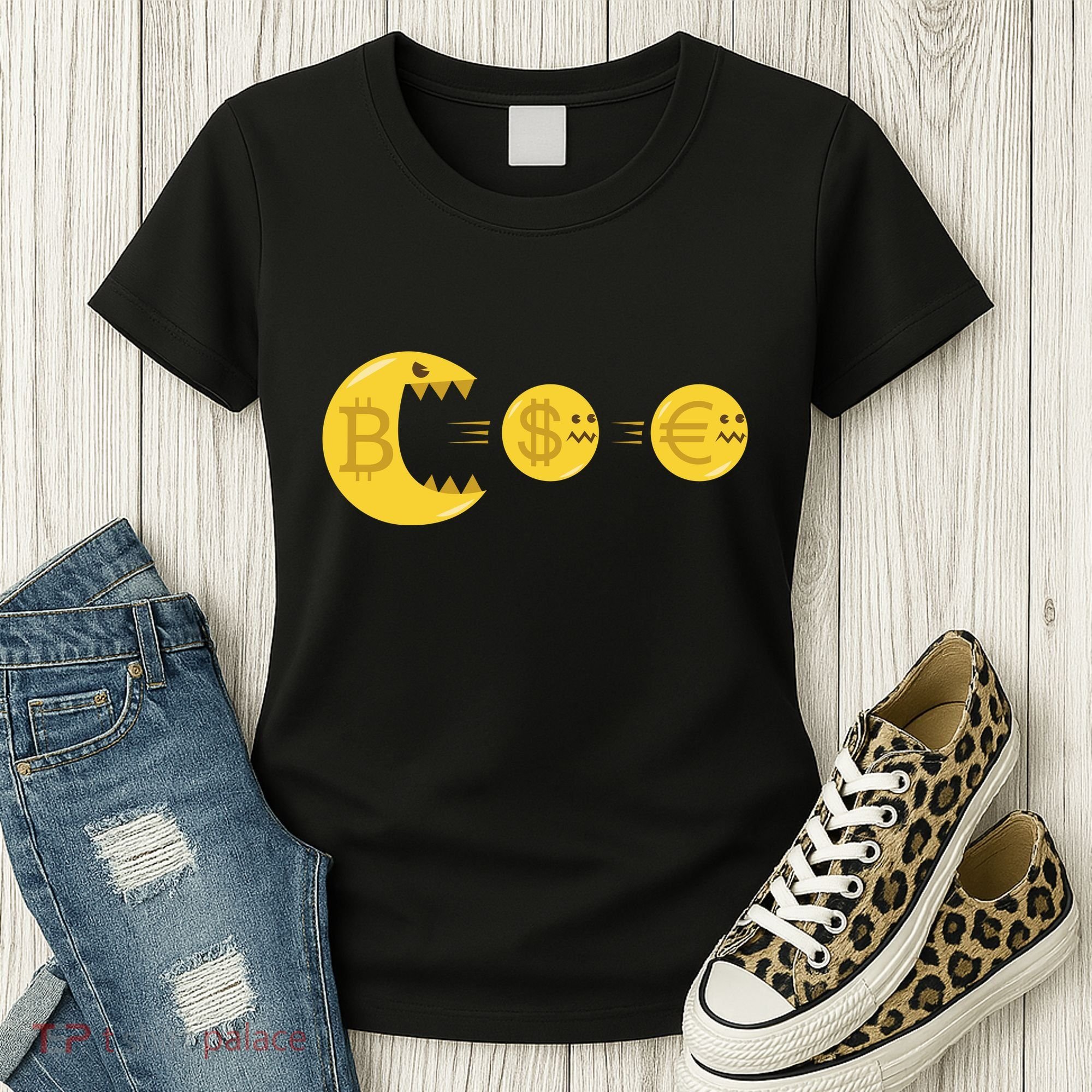 Bitcoin Monster Crypto Women's T-Shirt