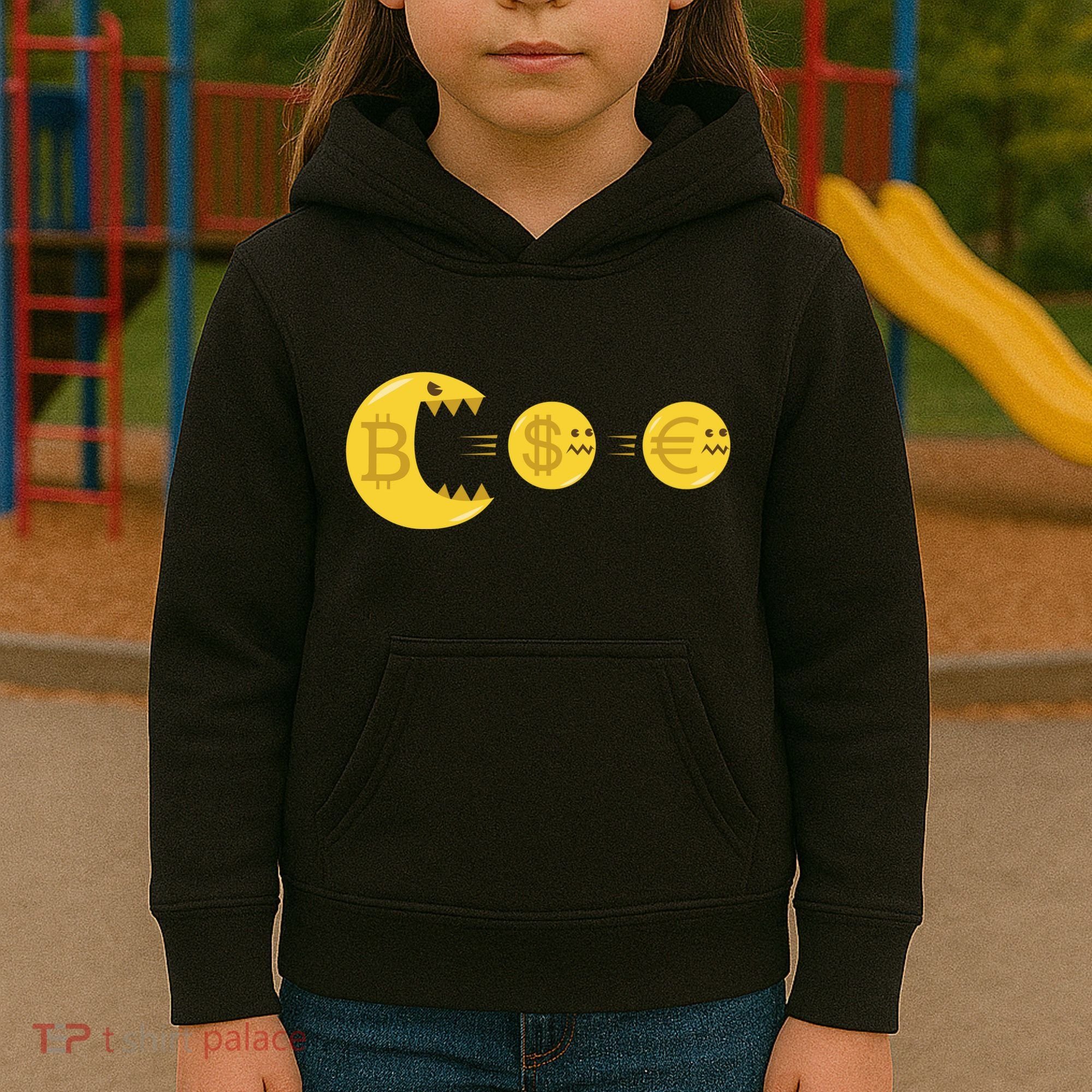 Bitcoin Monster Crypto Kids Hoodie
