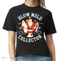 Blow Mold Collector Light It Up Christmas Halloween Comfort Colors Boxy T-Shirt thumb 0