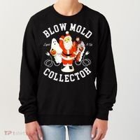 Blow Mold Collector Light It Up Christmas Halloween Women's Sweatshirt thumb 0
