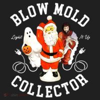 Blow Mold Collector Light It Up Christmas Halloween Women's Sweatshirt thumb 2