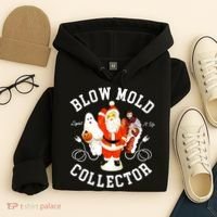 Blow Mold Collector Light It Up Christmas Halloween Hoodie thumb 4