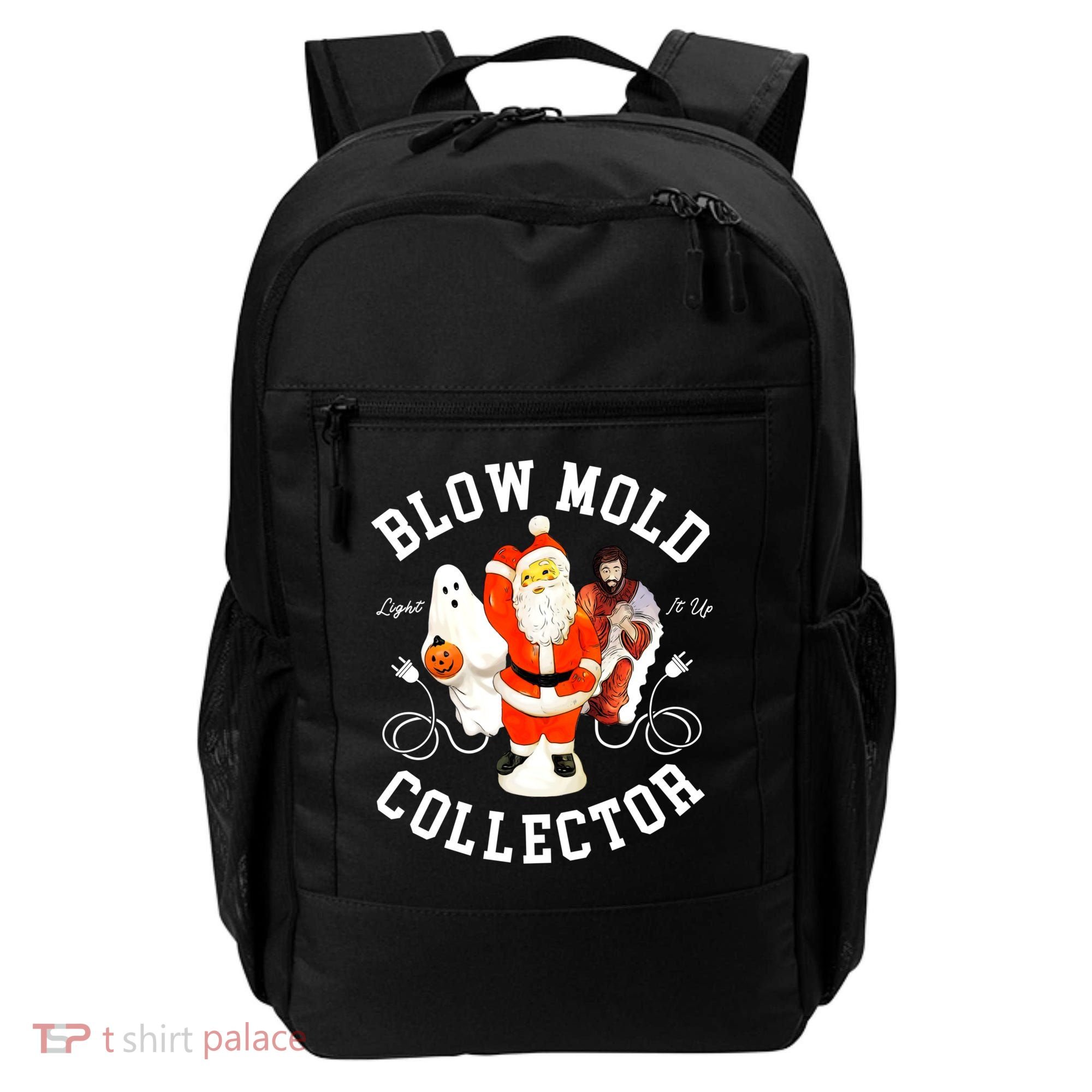 Blow Mold Collector Light It Up Christmas Halloween Backpack
