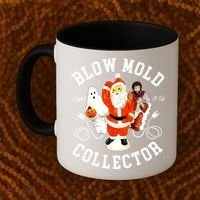 Blow Mold Collector Light It Up Christmas Halloween Coffee Mug thumb 2