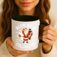 Blow Mold Collector Light It Up Christmas Halloween Coffee Mug thumb 3