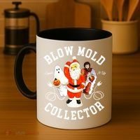 Blow Mold Collector Light It Up Christmas Halloween Coffee Mug thumb 4
