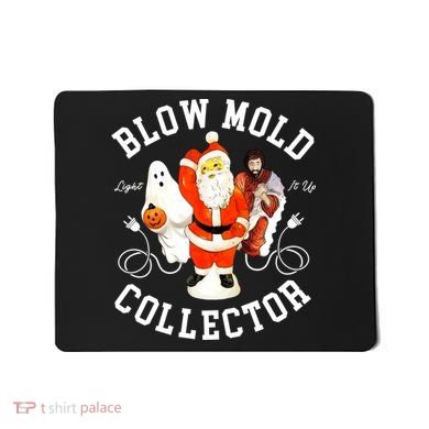 Blow Mold Collector Light It Up Christmas Halloween Mousepad