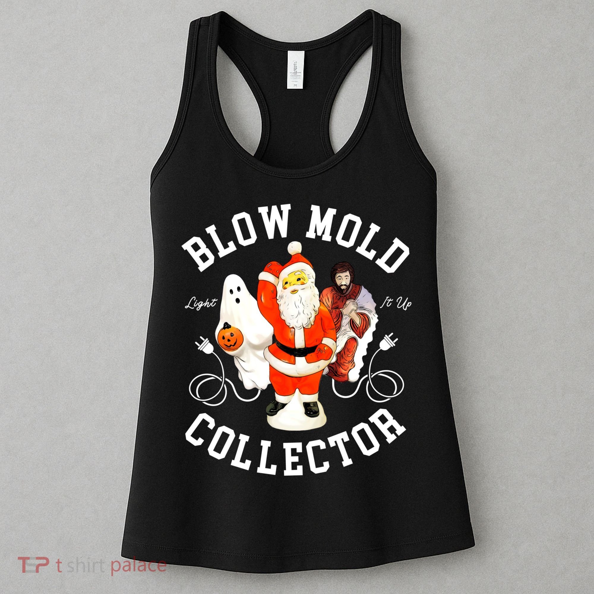 Blow Mold Collector Light It Up Christmas Halloween Women's Tank Top