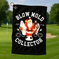 Blow Mold Collector Light It Up Christmas Halloween Golf Towel thumb 1