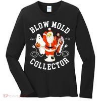 Blow Mold Collector Light It Up Christmas Halloween Women's Long Sleeve Shirt thumb 0