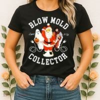 Blow Mold Collector Light It Up Christmas Halloween Women's T-Shirt thumb 2
