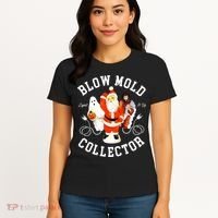 Blow Mold Collector Light It Up Christmas Halloween Women's T-Shirt thumb 4