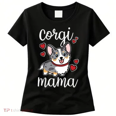 Blue Merle Corgi Women's T-Shirt