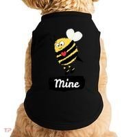 Be Mine Cute Funny Bee Bumblebee Honeybee Valentine's Day Gift Doggie Tank thumb 0