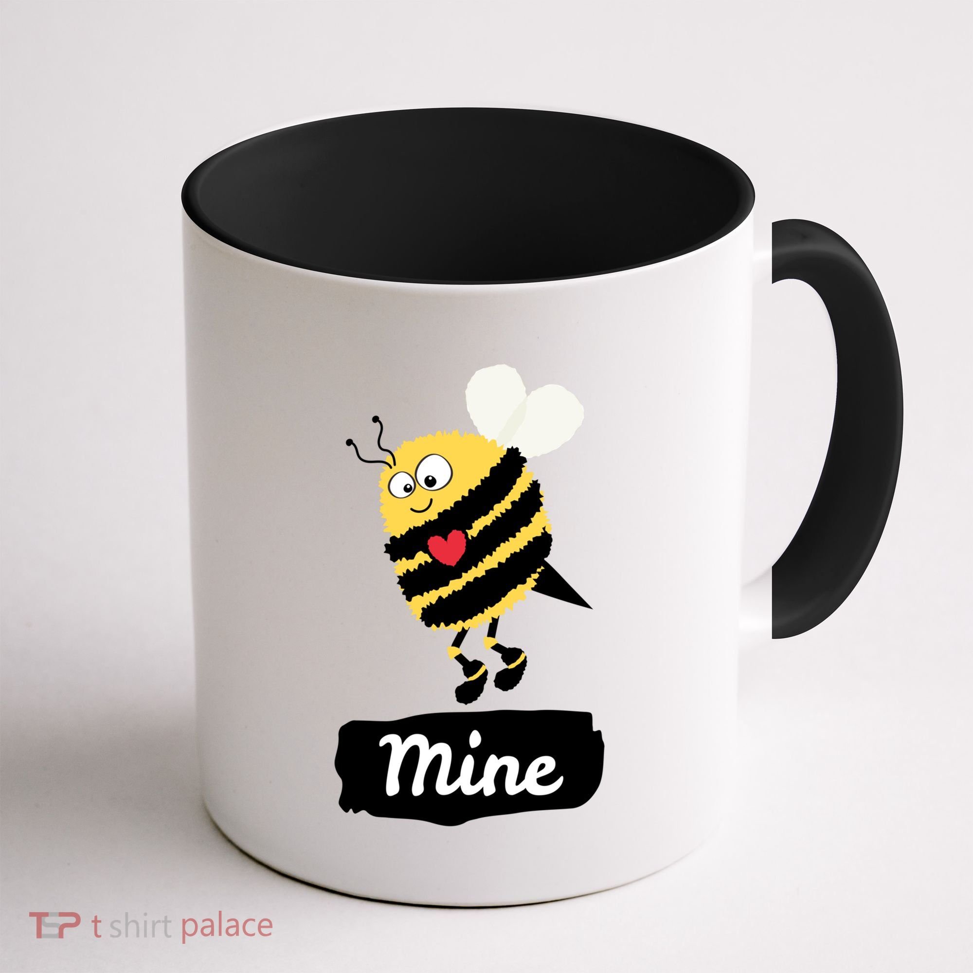 Be Mine Cute Funny Bee Bumblebee Honeybee Valentine's Day Gift Coffee Mug
