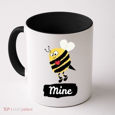 Be Mine Cute Funny Bee Bumblebee Honeybee Valentine's Day Gift Coffee Mug