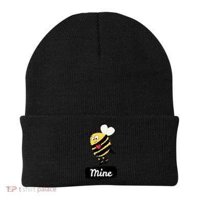 Be Mine Cute Funny Bee Bumblebee Honeybee Valentine's Day Gift Beanie