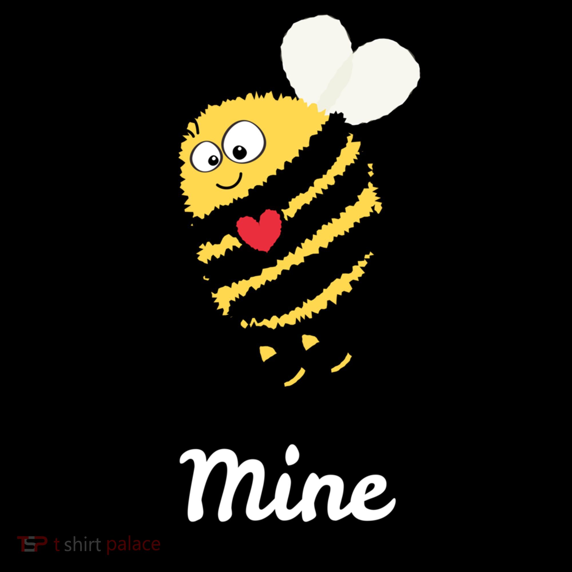 Be Mine Cute Funny Bee Bumblebee Honeybee Valentine's Day Gift Women's Hoodie