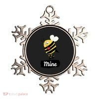 Be Mine Cute Funny Bee Bumblebee Honeybee Valentine's Day Gift Ornament thumb 0