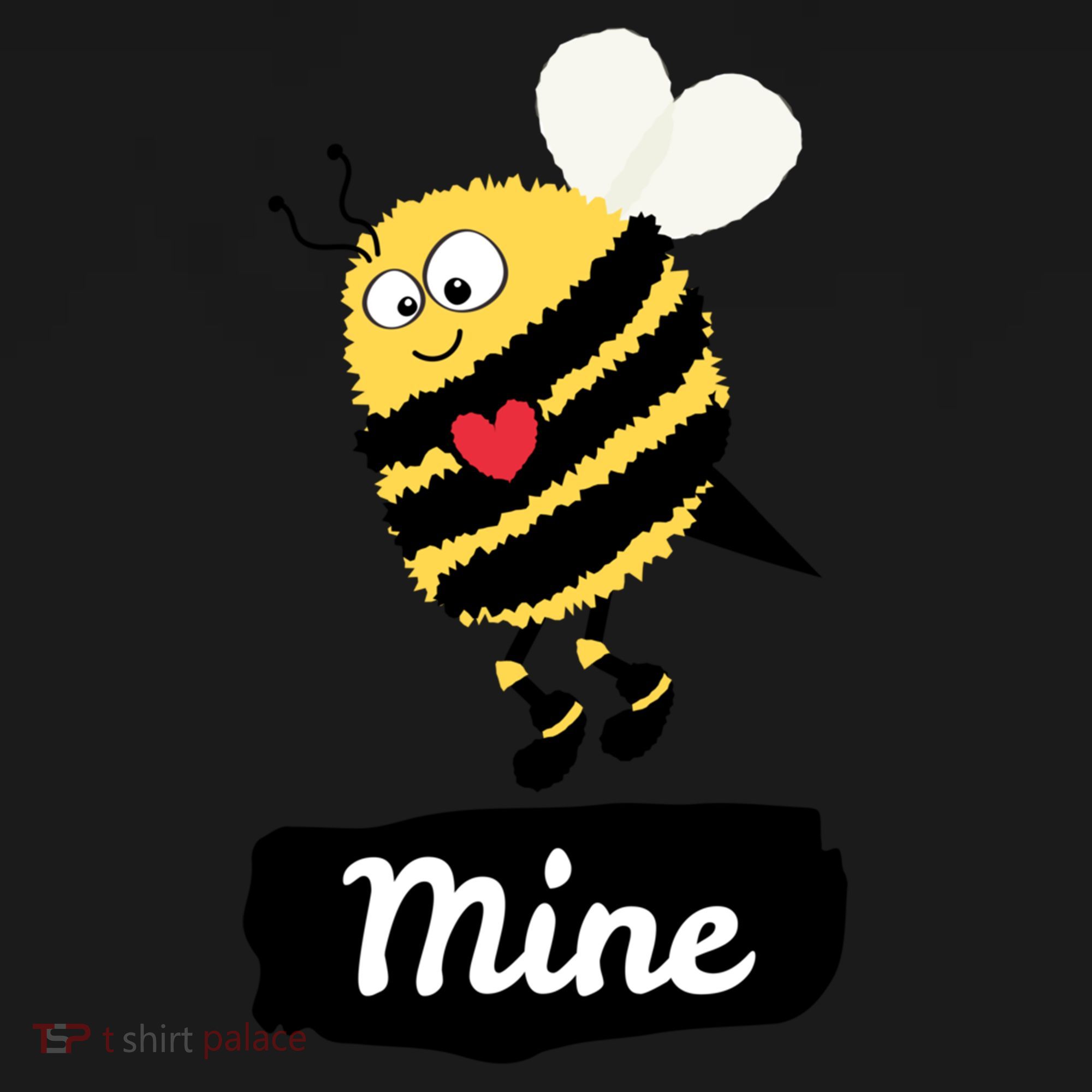Be Mine Cute Funny Bee Bumblebee Honeybee Valentine's Day Gift Ornament